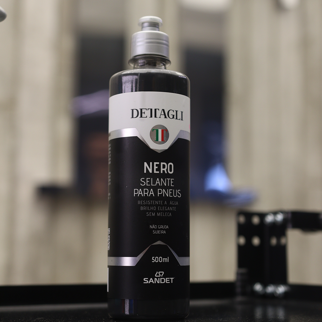 Selante de Pneus Resistente a Água - NERO