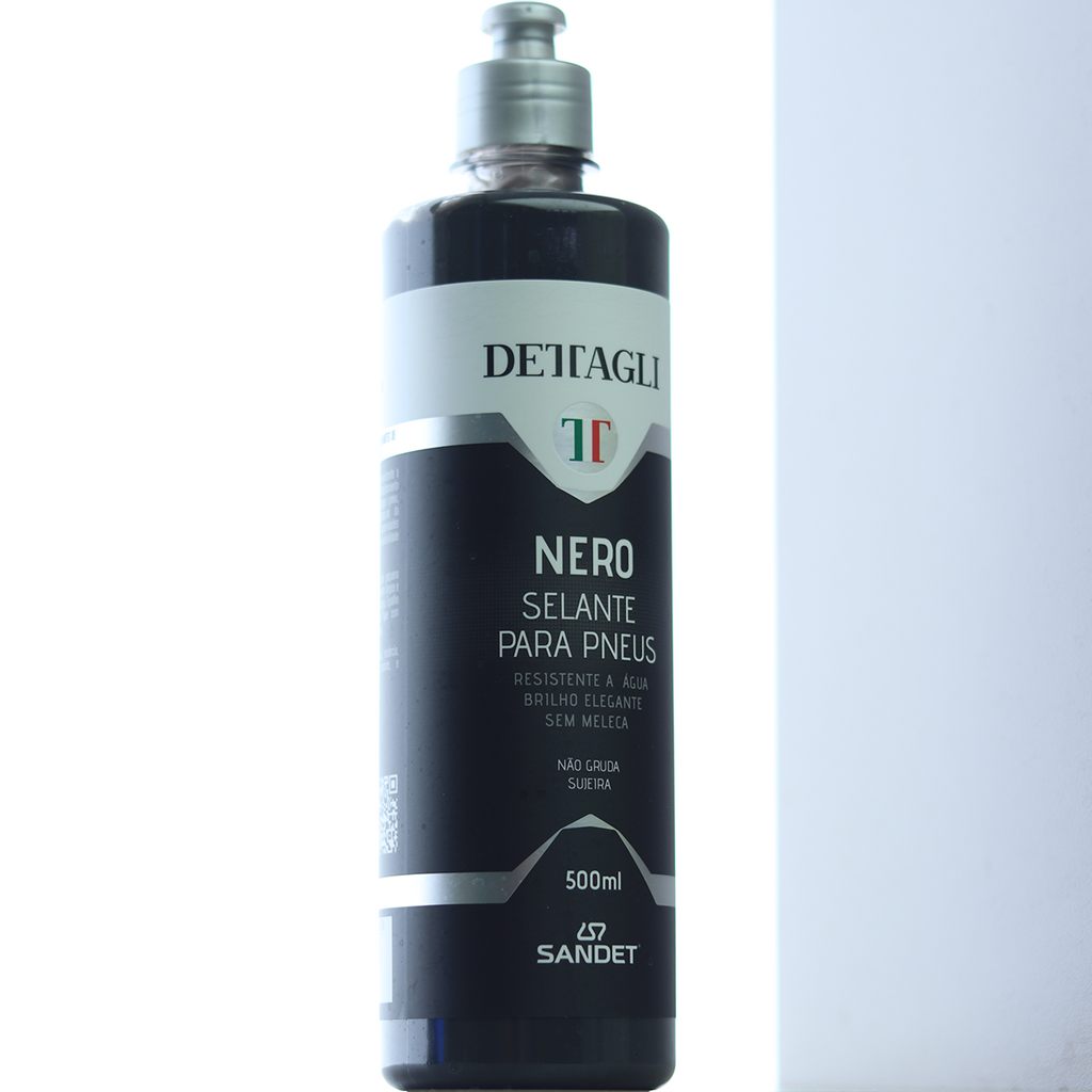Selante de Pneus Resistente a Água - NERO
