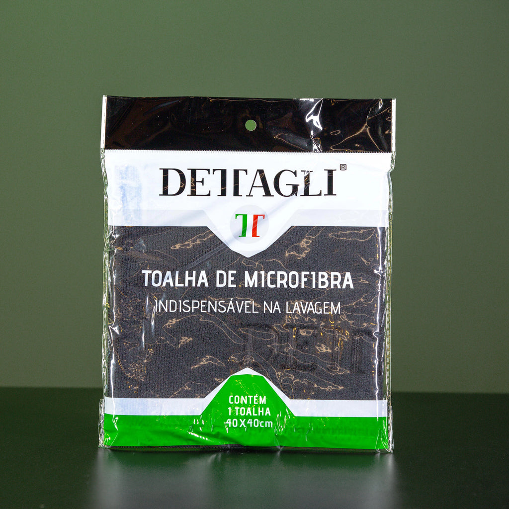 Indispensável na lavagem - Toalha de Microfibra