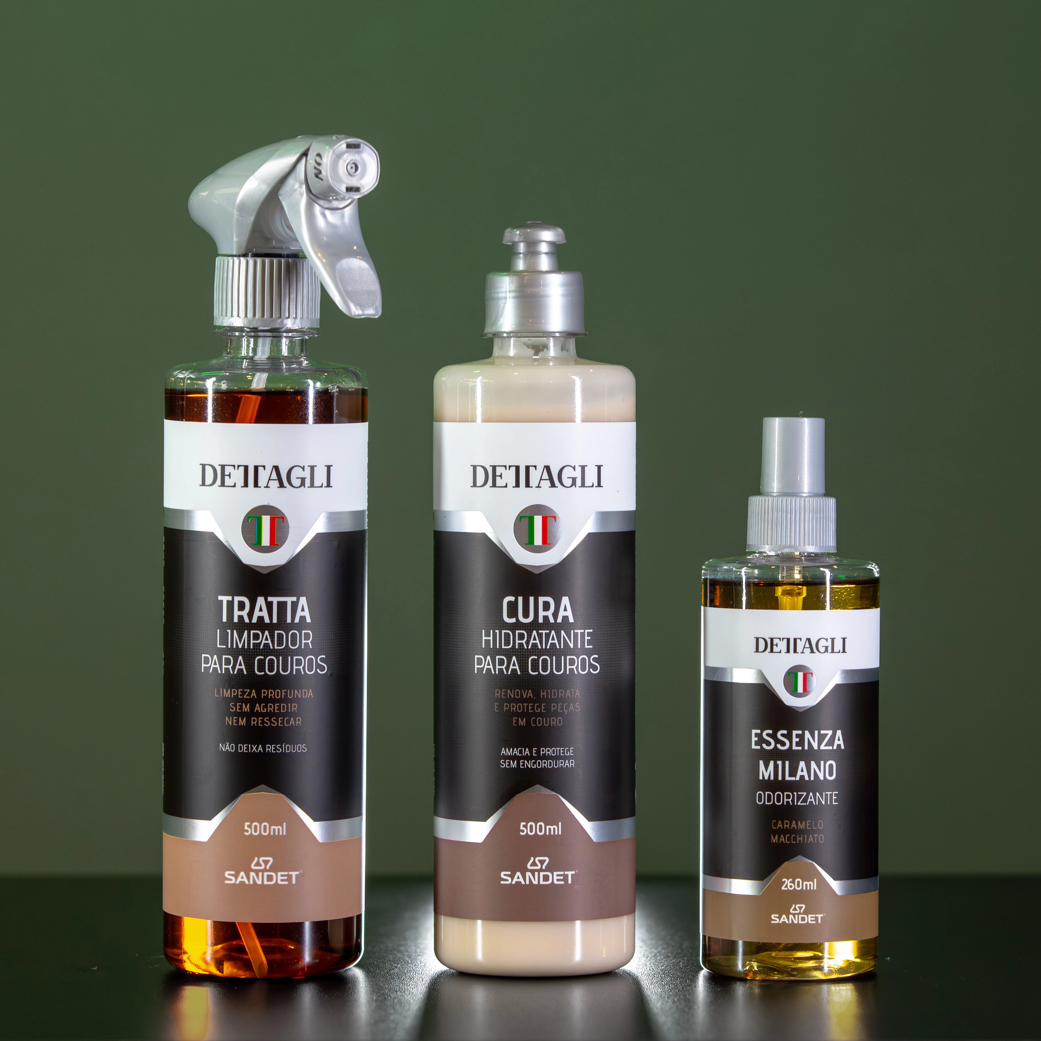 Kit Couro Premium - TRATTA, CURA e ESSENZA MILANO